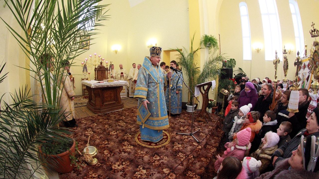 Станківці  Львівська обл. відкриття нової церкви  opening of a new church
