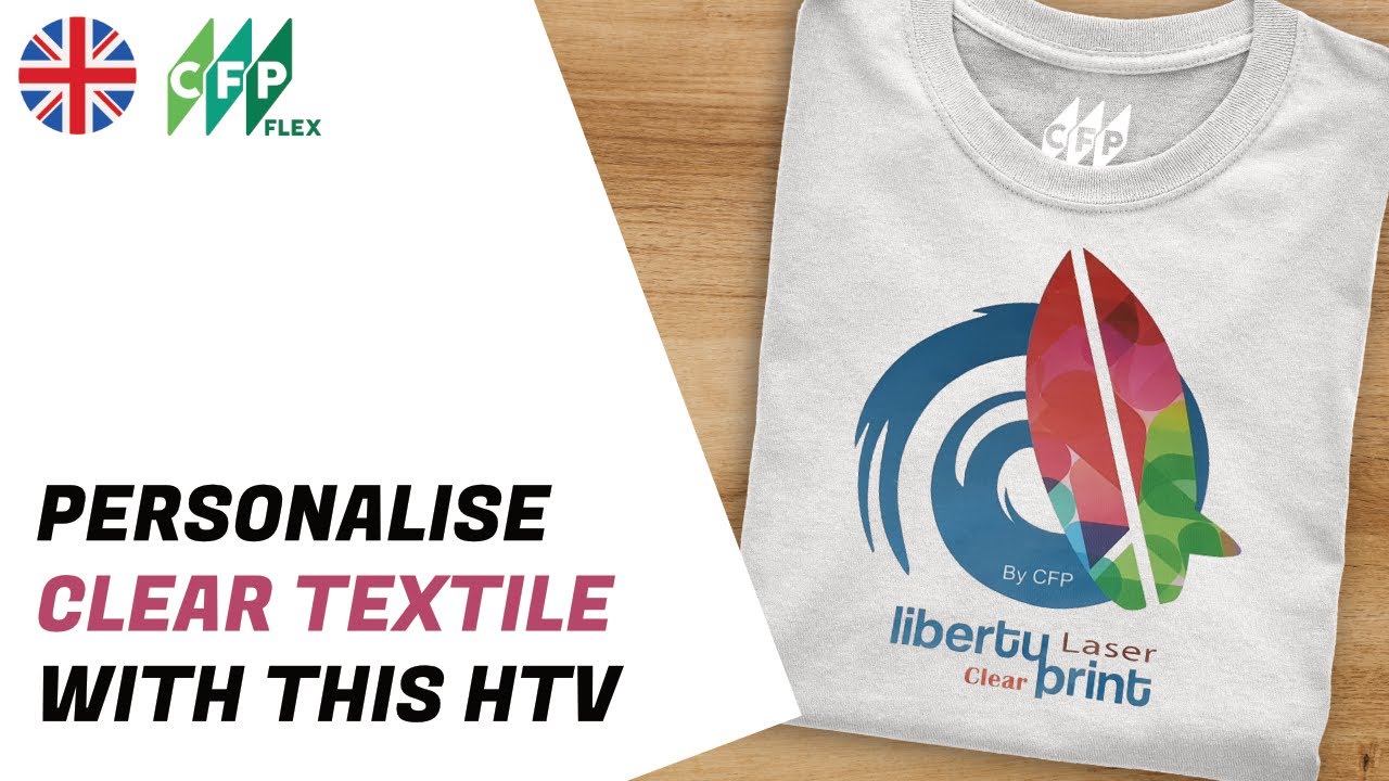 How to personalise clear textiles with LASER printer