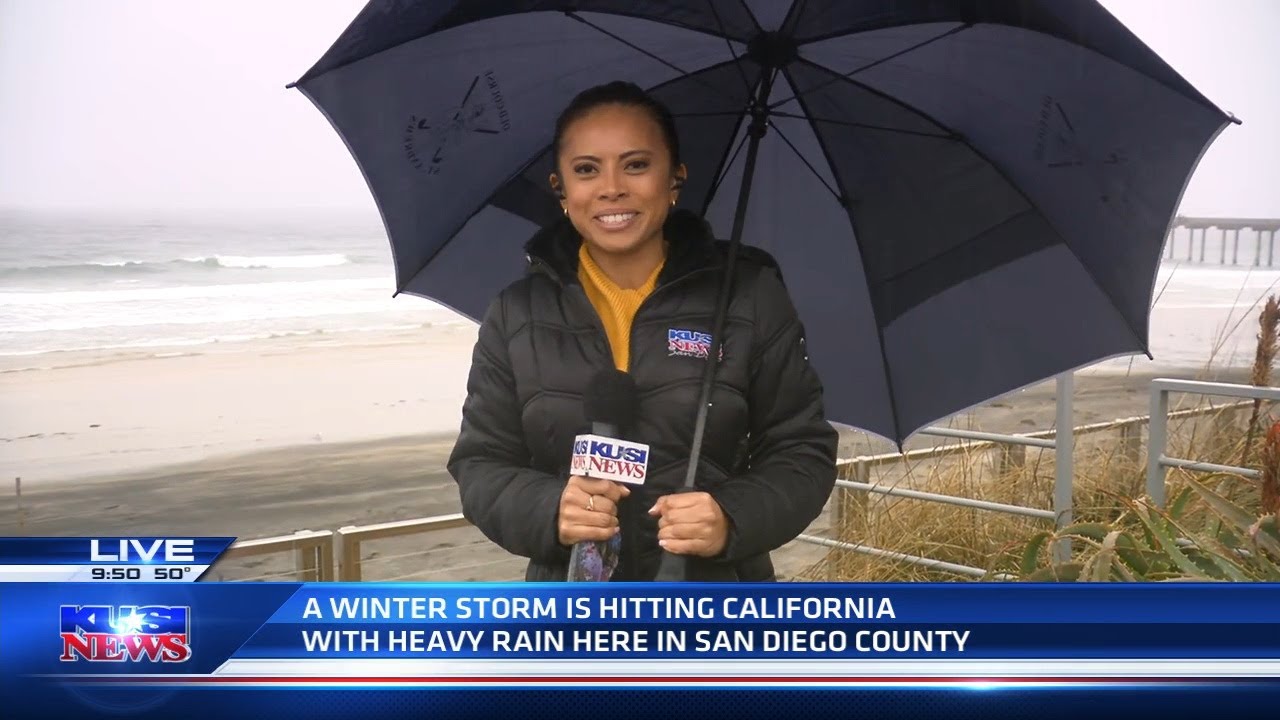 La Jolla & Pacific Beach winter storm coverage
