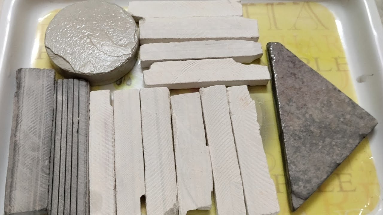 💫💫Black🖤 and White🤍 Mixed Slate Items Wet Cleaning Video💥🥰