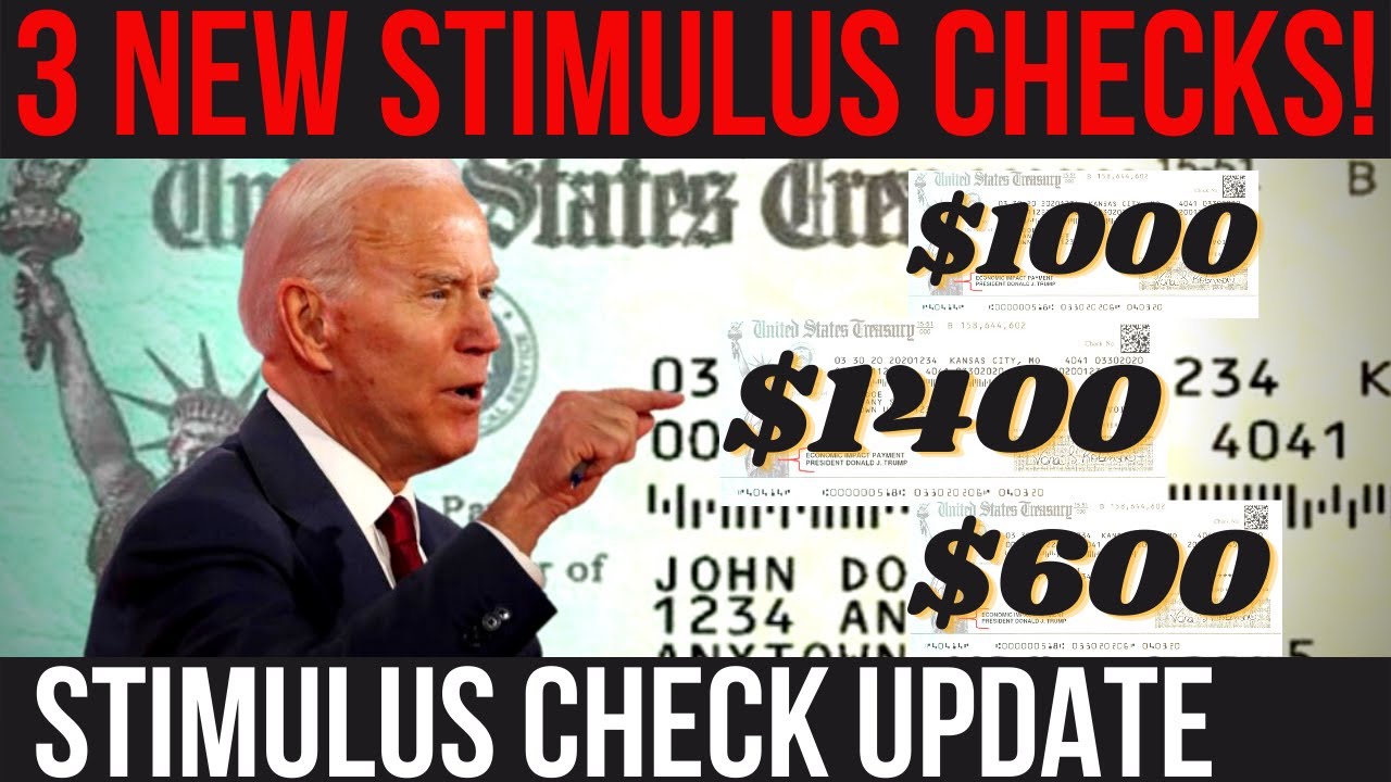 YES! $1400, $600, $1000 Checks! 4th Stimulus Check + Sanders vs Manchin Stimulus Showdown