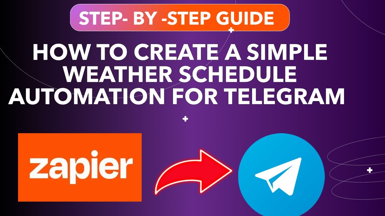 Как создать простое расписание погоды — от Zapier до Telegram (исправление ошибки)