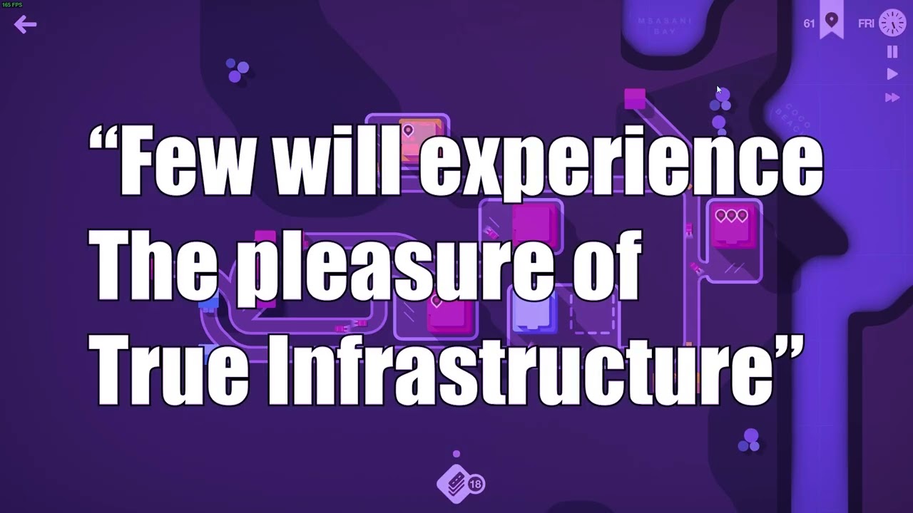Developing True Infrastructure in Mini Motorways