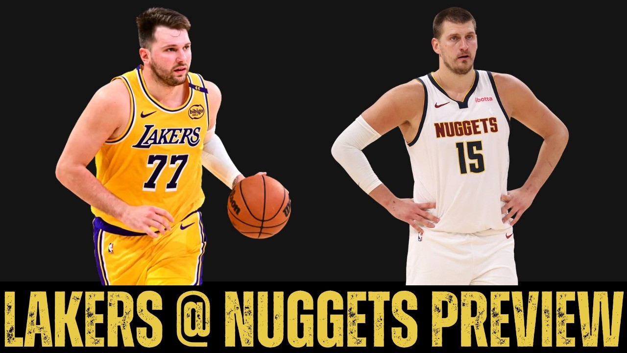 Lakers @ Nuggets Preview | Opportunity For Big Time Wins | Vando Needs To Play!