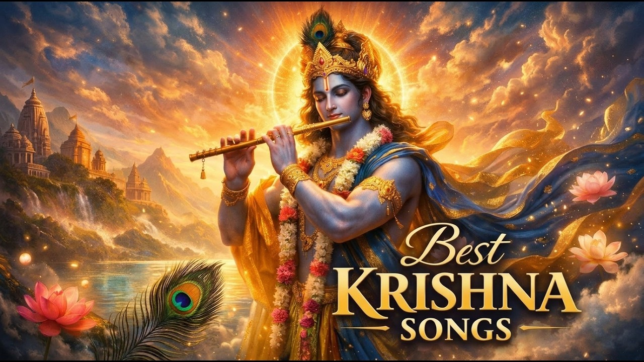 Best Krishna Bhajans | Top Devotional Songs of Lord Krishna | Hare Krishna Bhakti
