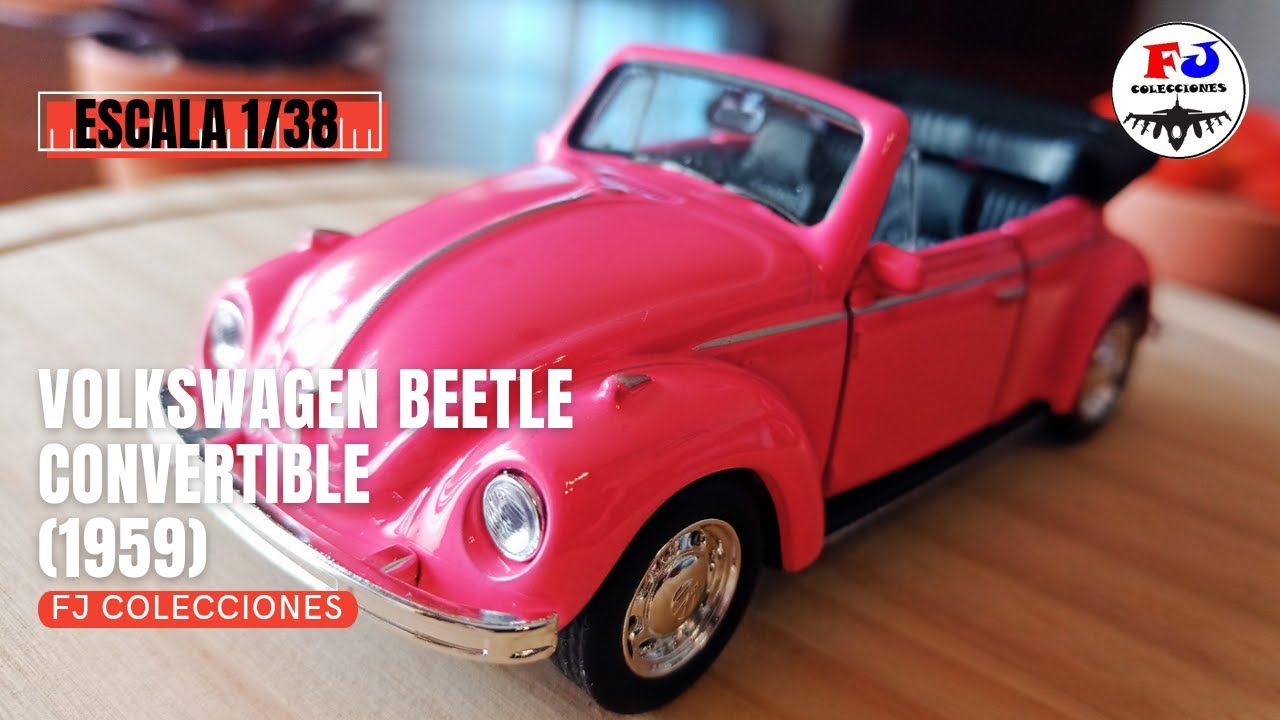 Autos Clásicos de Colección | Volkswagen Beetle Convertible (1959) - Welly - Clarín