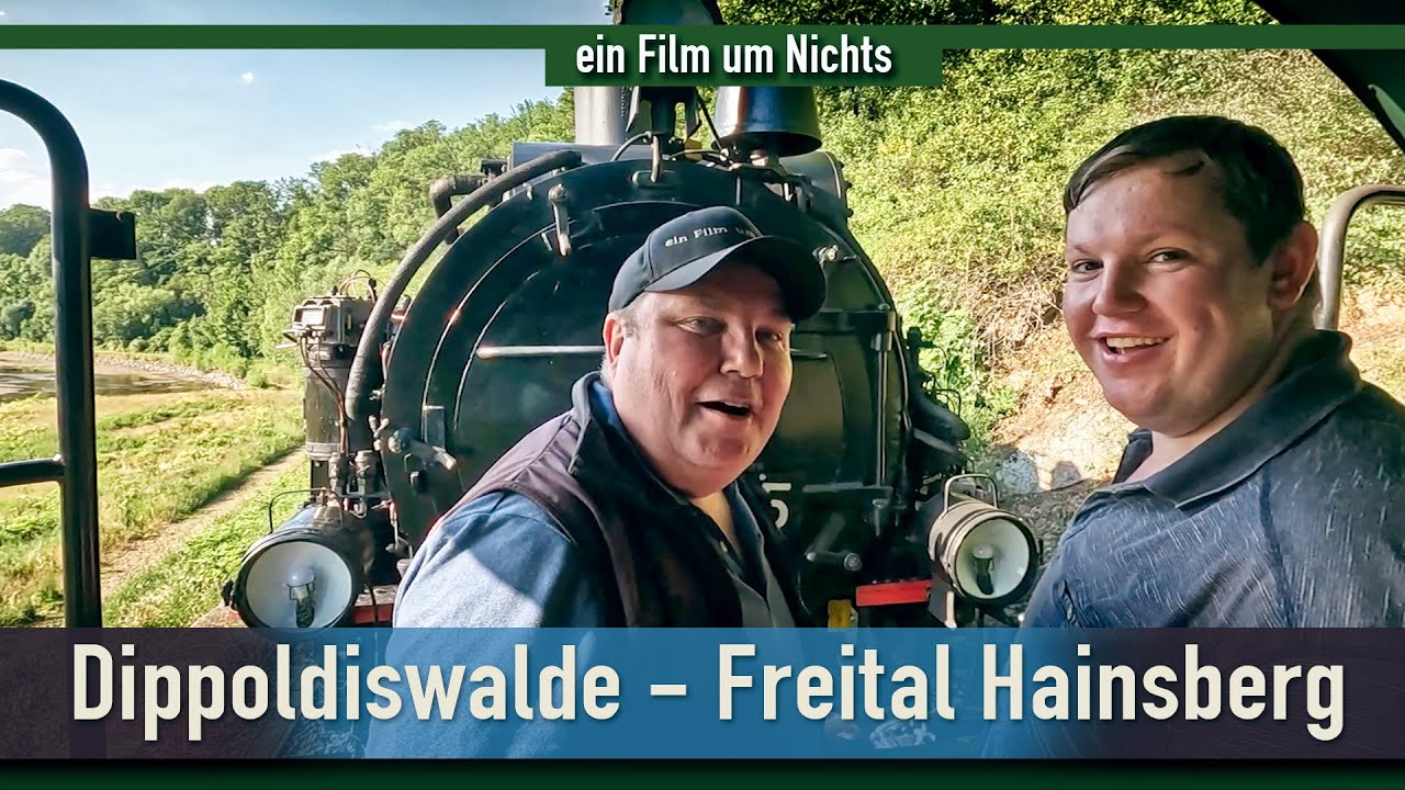 Weißeritztalbahn - Dippoldiswalde - Freital Hainsberg, ein Film um Nichts 064  Teil 2