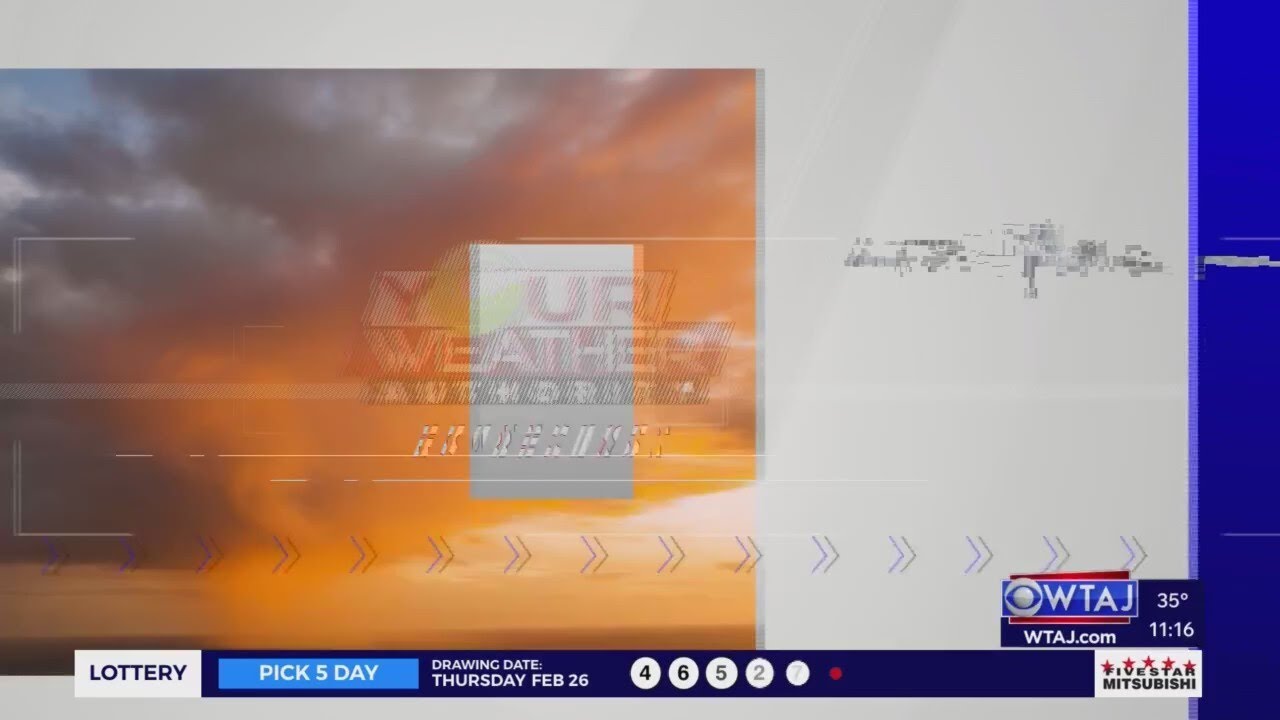 Thursday night weathercast