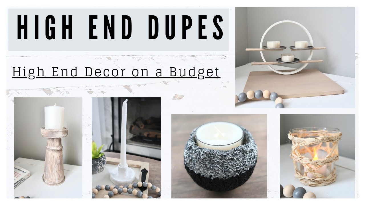 High End Decor For Cheap * Look for Less * High End Dupes * BlondieNextDoor