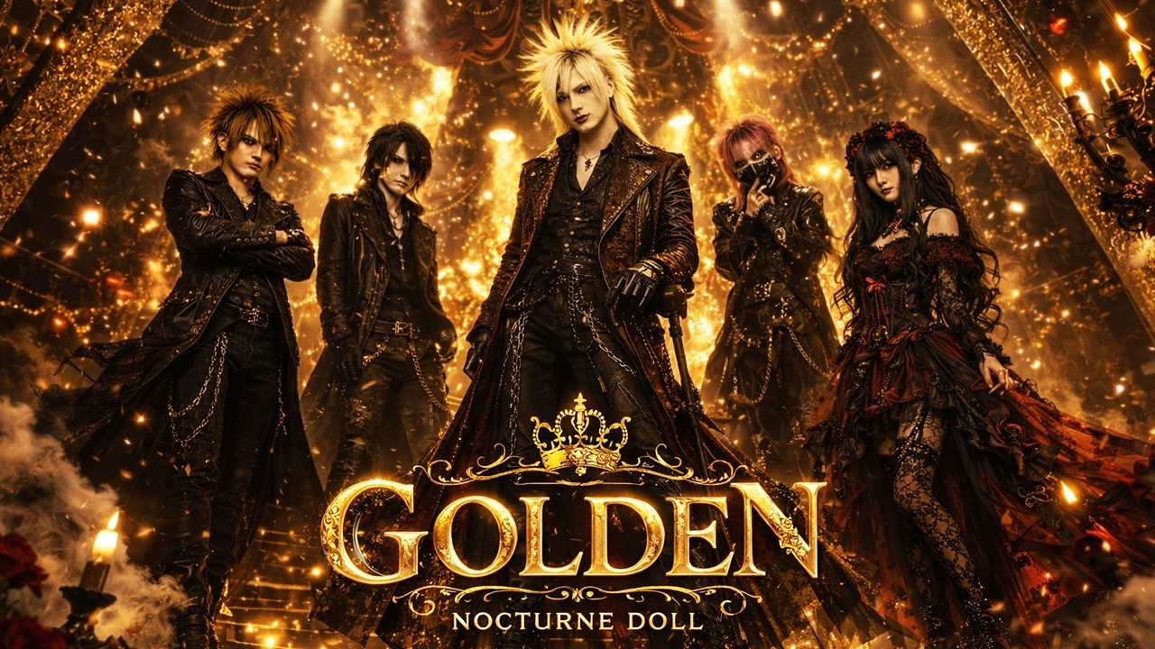 もしもハントリックスの「GOLDEN」をビジュアル系バンドがアレンジカバーしたら #music #音楽