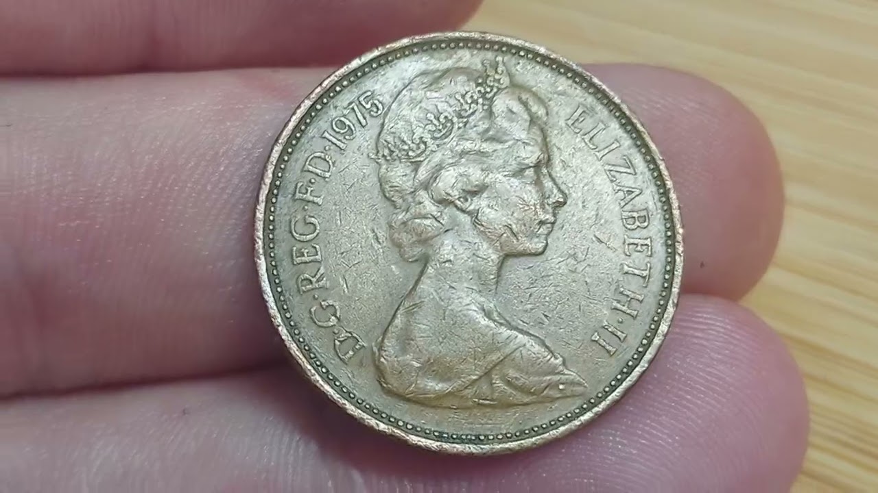 UK 1975 2 NEW PENCE COIN VALUE + REVIEW