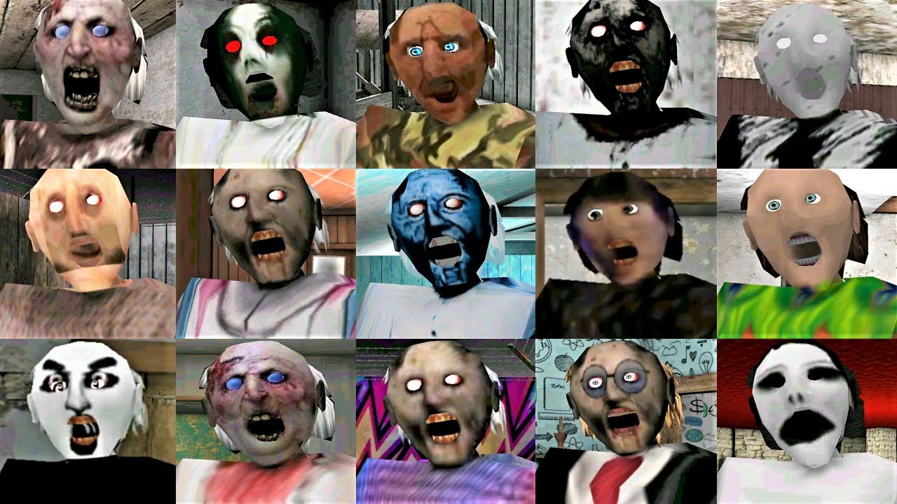 Granny Jumpscares Battle | Many Granny 1.8 Modes, Including Slendrina Granny