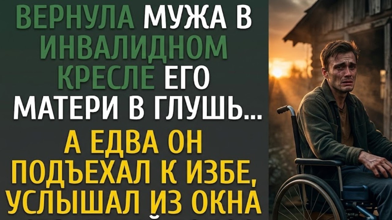🔥 Муж в инвалидном кресле вернулся к матери в глушь  у калитки он услышал ЖУТКОЕ 😱