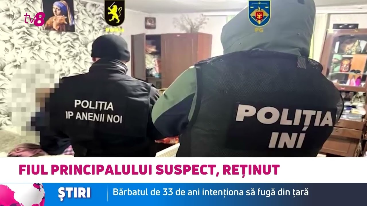 Fiul suspectului crimelor de la Beriozchi reținut la frontieră