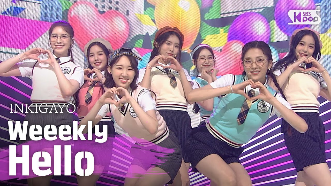 Weeekly(위클리) - Hello @인기가요 inkigayo 20200802