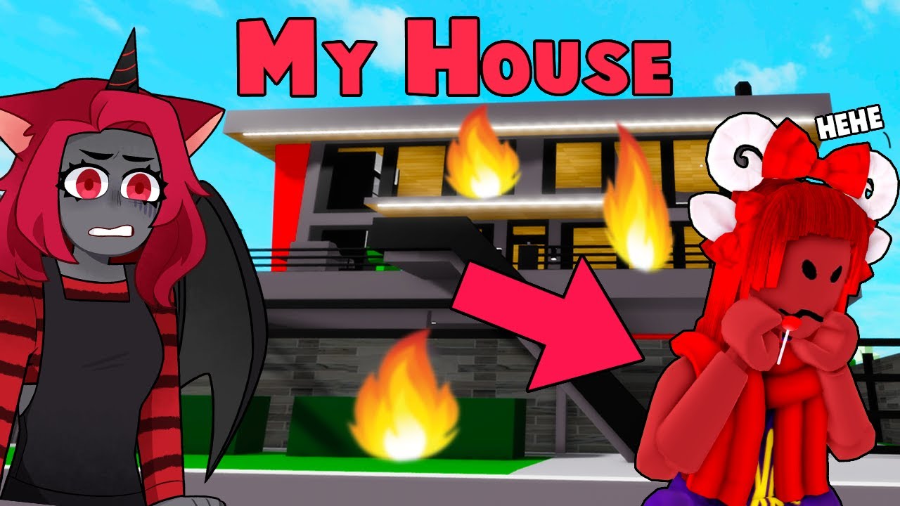 Tolly Moved In And Set My HOUSE ON FIRE! (Brookhaven RP Roblox)