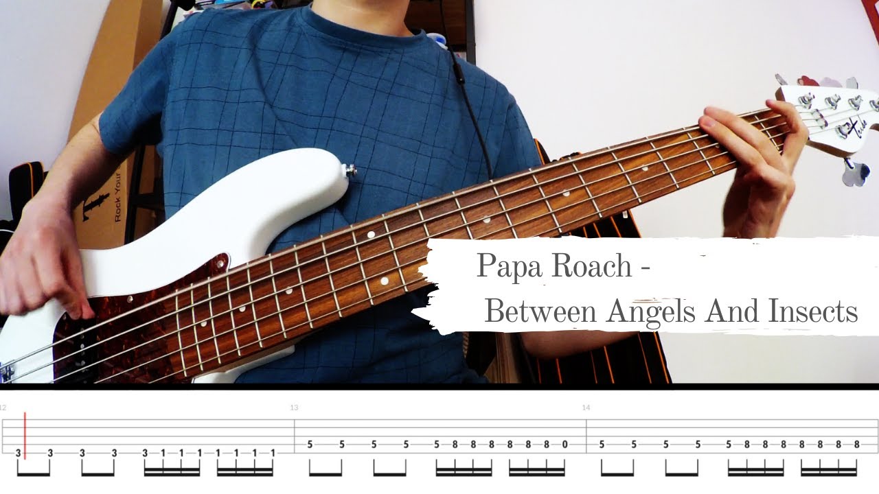 Papa Roach - Between Angels And Insects - Bass Cover & Tabs