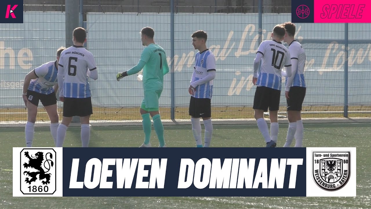 Starkes 1860-Duell an der Gr&uuml;nwalder! | TSV 1860 M&uuml;nchen U19 - TSV 1860 Wei&szlig;enburg (Testspiel)