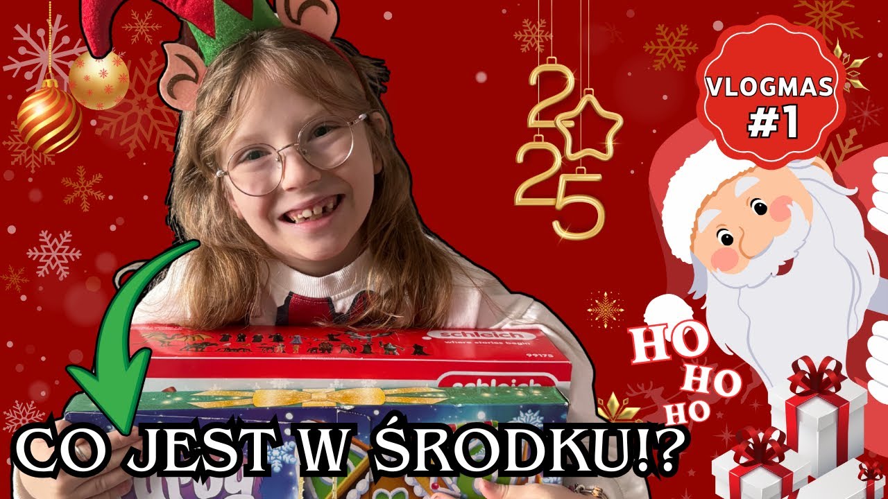 ✨Moje kalendarze Adwentowe- VLOGMAS 1✨