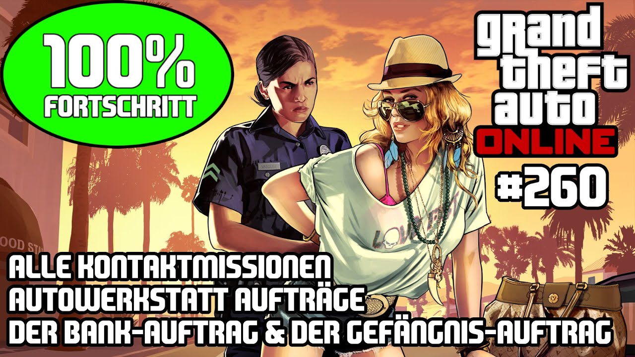 Autowerkstatt Aufträge (Teil 4/4) (Alle Kontaktmissionen) (100%-Run) 💵 Grand Theft Auto Online 