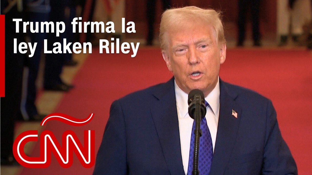 Trump firma la ley Laken Riley que da más poder a los estados contra la inmigración indocumentada