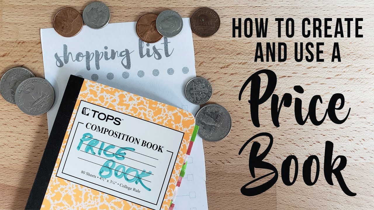 DIY PRICE BOOK | Budgeting | Grocery Budget | Purposeful Pantry