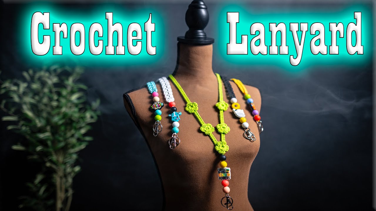 CROCHET LANYARD | TEACHER & NURSE GIFTS | SELL CROCHET