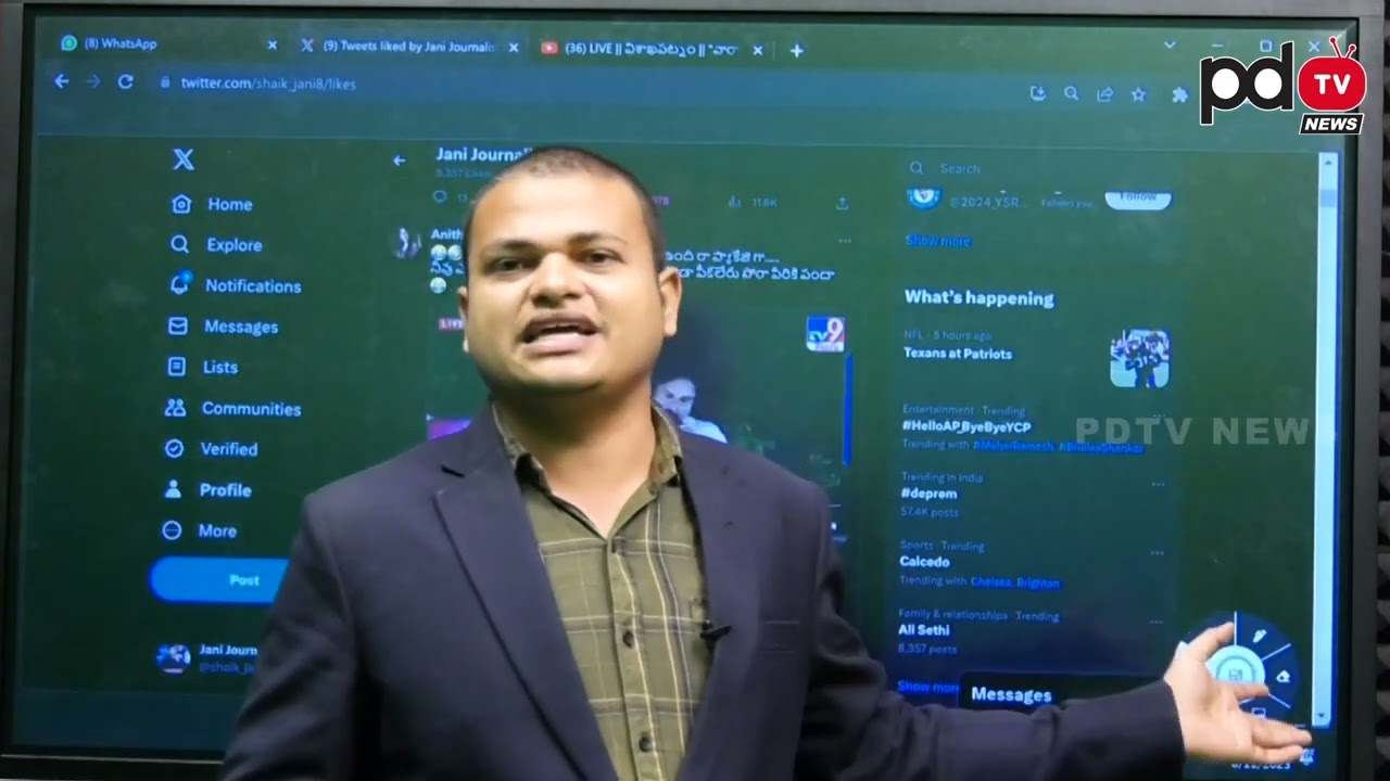Journalist Jani About Pawan Kalyan Warning to CM Jagan : PDTV News