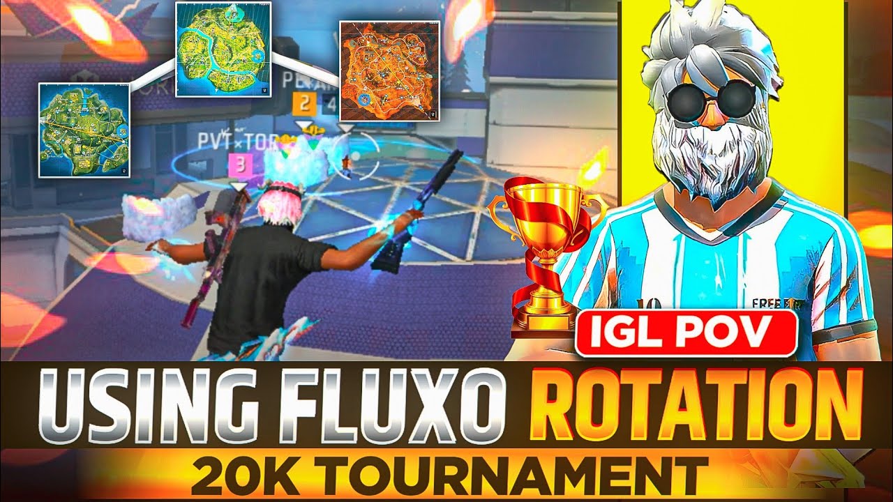 MASTERCLASS FLUXO ROTATION 🧠🔥 | 20K TOURNAMENT 🏆 | TOR THE IGL 🥶#igl 