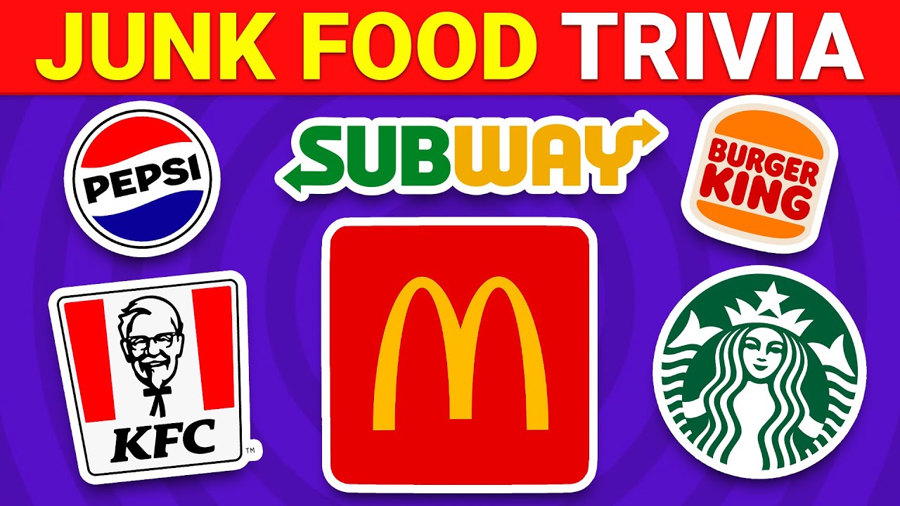 🍔 Can You Ace This Junk Food Trivia? 🍕 | Fast Food Trivia