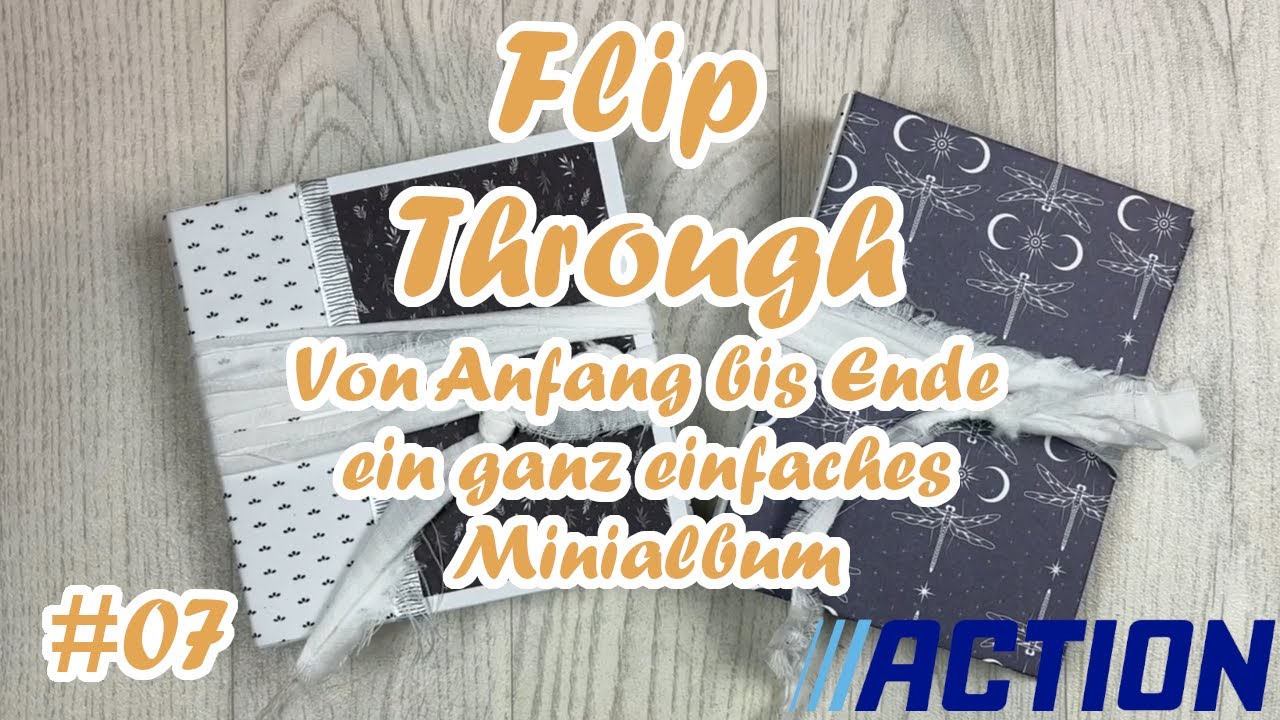 Magic Block || Action || Flip Through || Von Anfang bis Ende ein ganz einfaches Minialbum || #07