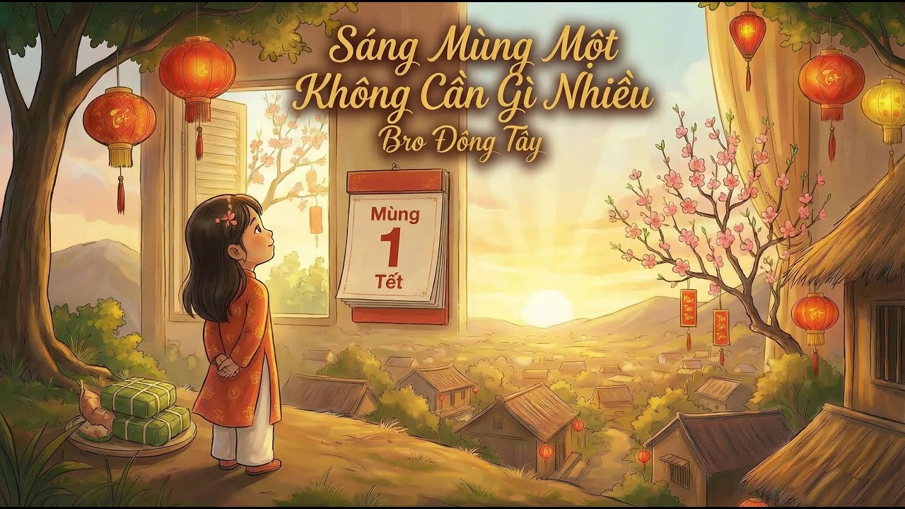 SÁNG MÙNG 1 KHÔNG CẦN GÌ NHIỀU | Full Version | Bro Đông Tây #nhactethaynhat #tet #nhacxuan #tet2026