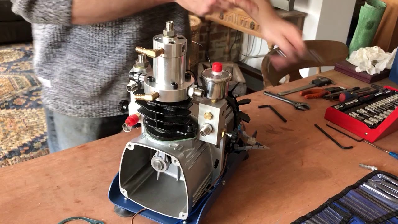 Yong heng compressor strip down and rebuild part 4 ( in-depth)
