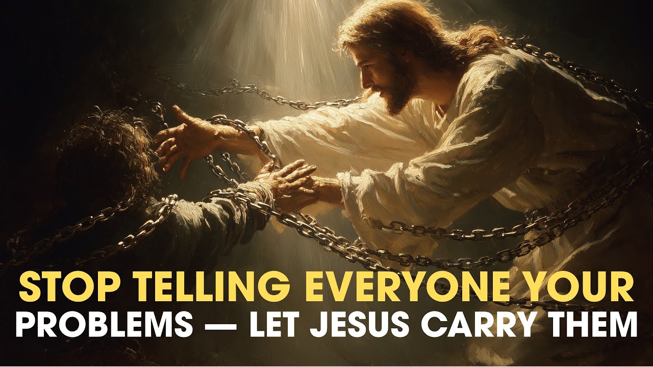 Stop Telling Everyone Your Problems &mdash; Let Jesus Carry Them | Biblical Wisdom