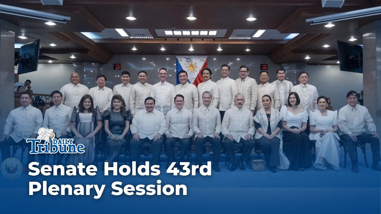 LIVE: Senate Holds 43rd Plenary Session