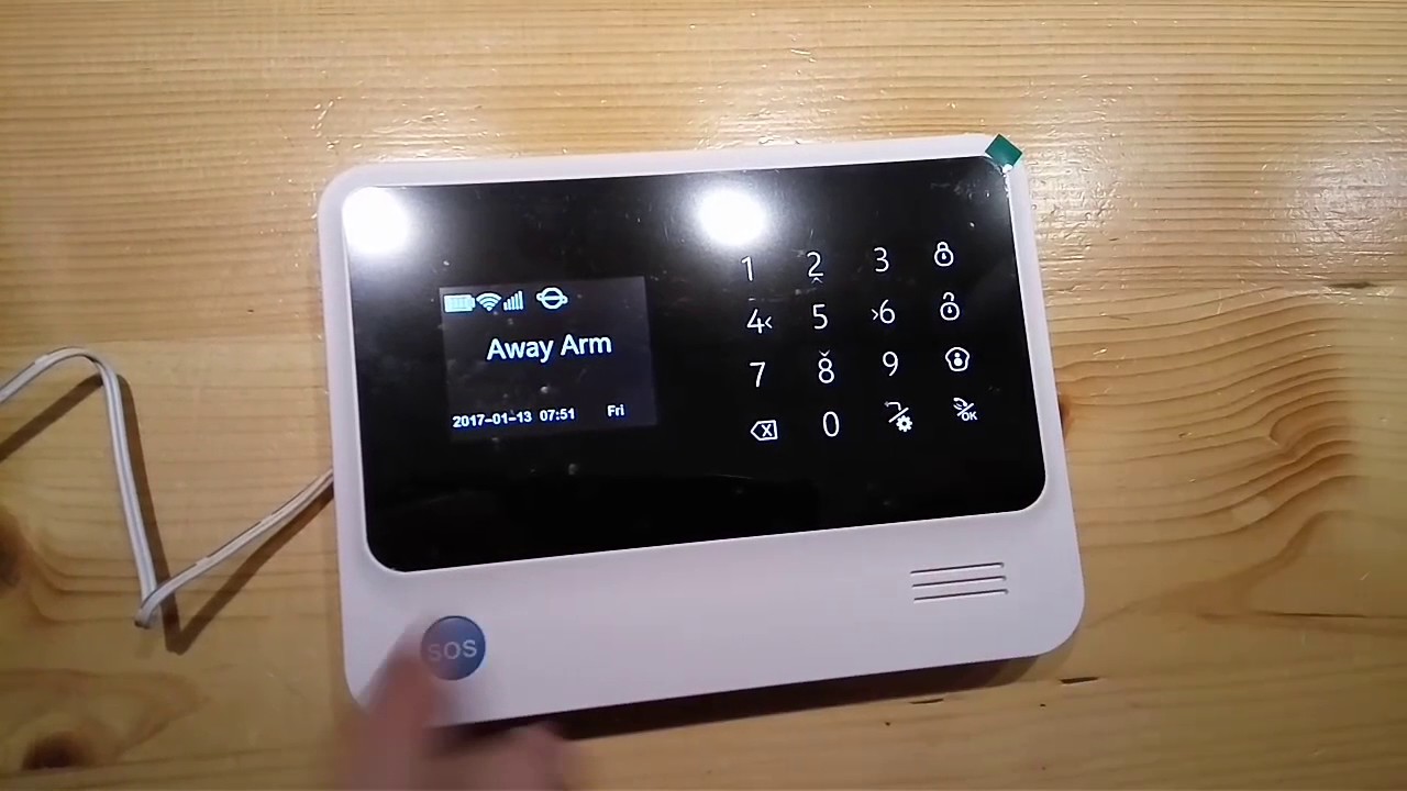Alarme Host G90B problem