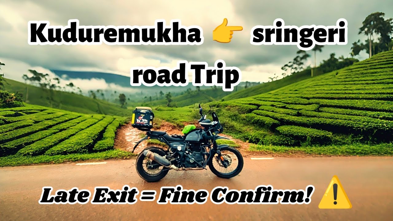 Lifetime ನಲ್ಲಿ ಒಮ್ಮೆ😍ಈ Route BIkE 🏍️Ride ಮಾಡ್ಬೇಕು 👉 KALASA &rarr; KUDREMUKH &rarr; SRINGER |ಕಣ್ಣಿಗೆ festival😅