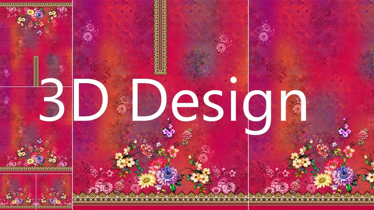 Digital Print 3D Sequence Design
