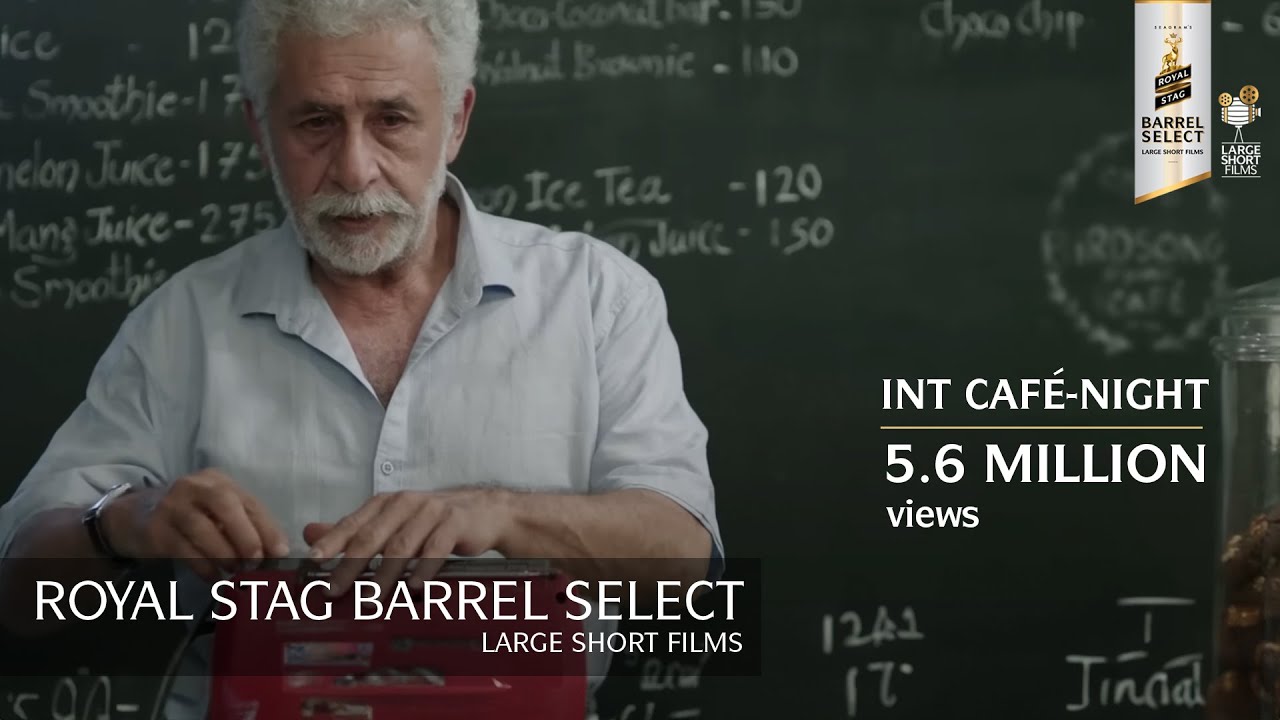 Interior Cafe Night | Naseeruddin Shah Short Film | Royal Stag Barrel Select Shorts