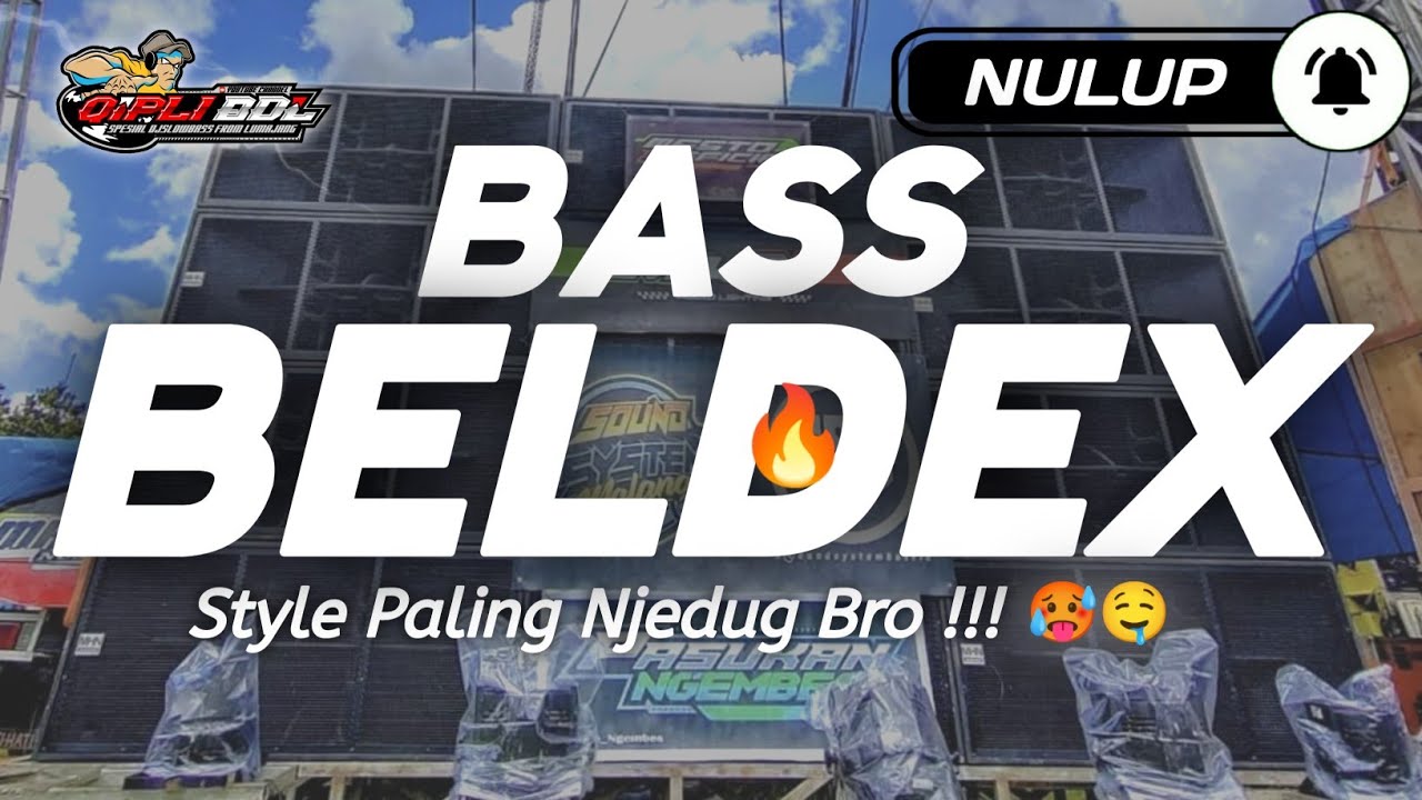 DJ CEK SOUND TERBARU 2025 FULL BASS BIKIN KACA PECAH 
