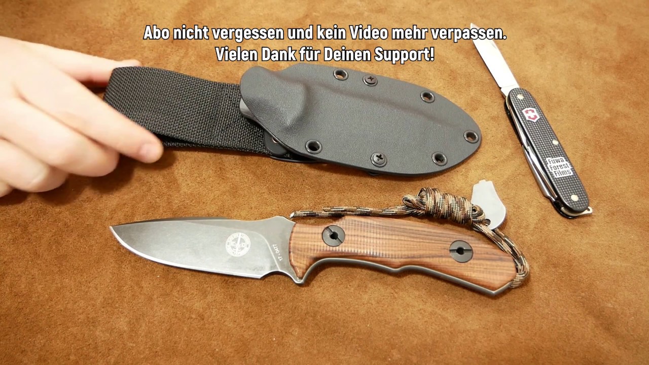 Pohl Force - November One Wood Tactical | Fix / Niolox / Santos / Kydex | Werkzeug EDC Gear Tool