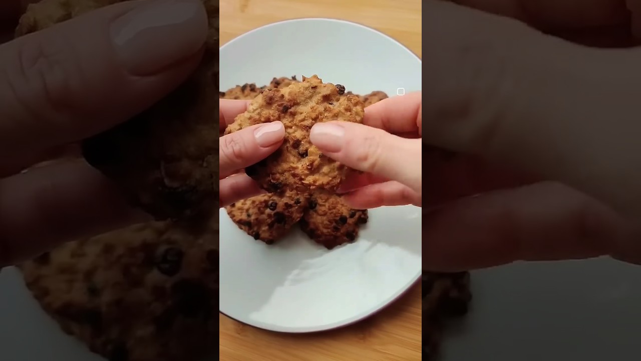 Biscotti croccanti di avena per la colazione e la merenda link in bio
