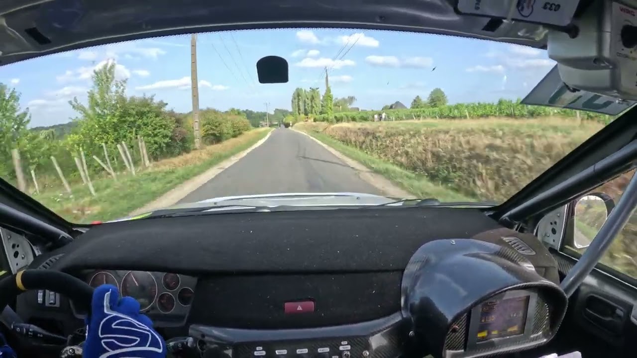 Rallye des Vins de Vernou 2025 - ES3 - Raphaël RENARD / Antoine RENARD