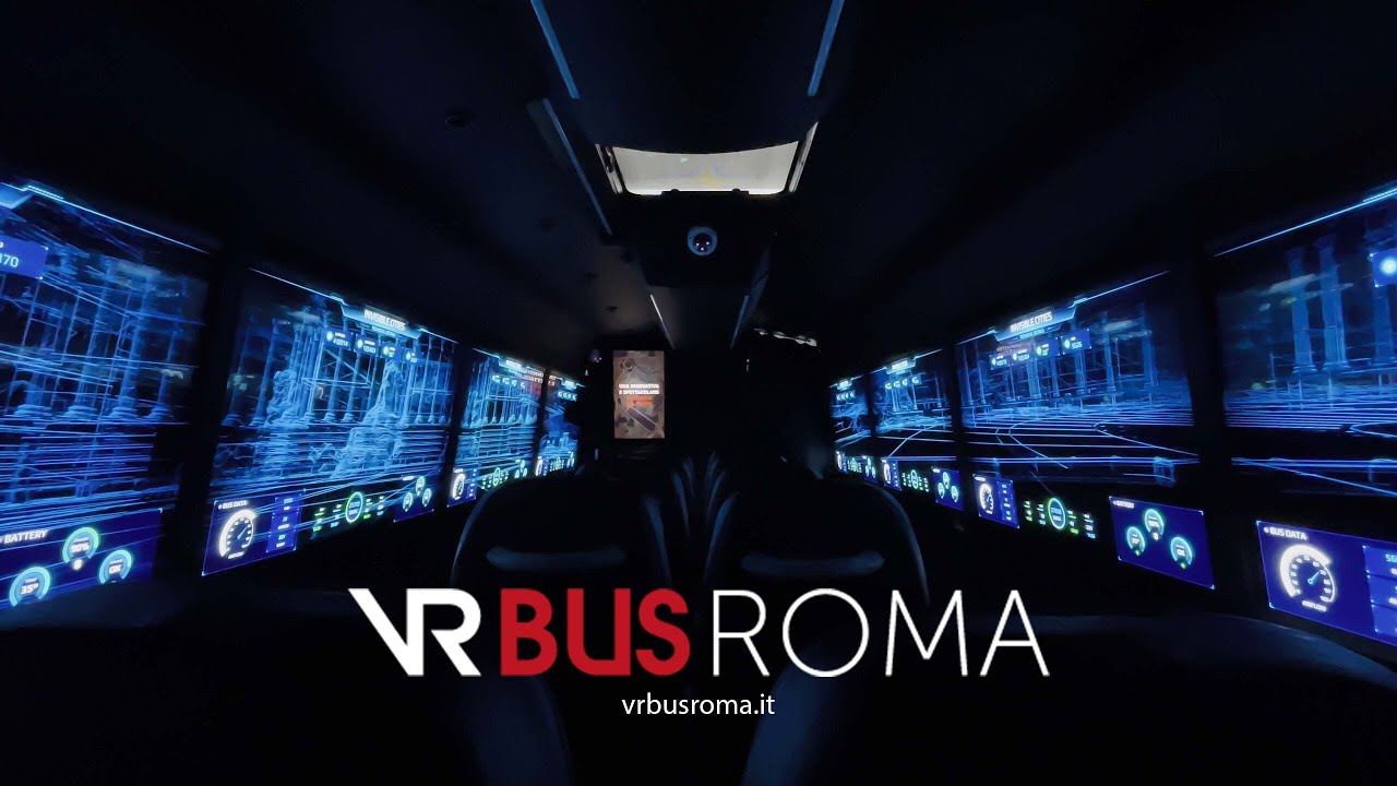 VrBus Roma Imperiale, il primo Virtual Reality Bus per viaggiare nel tempo.