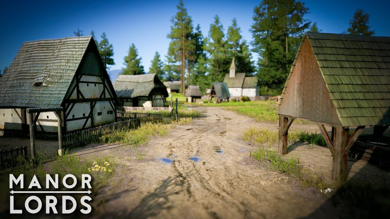 Building an AUTHENTIC Medieval Village in 'Manor Lords'... | Stress Relief & Fall asleep