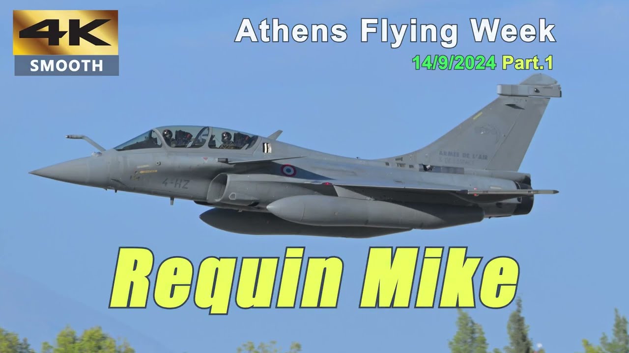 Rafale Air-to-Ground Strike Demo | French Requin Mike Tactical Display Team @ AFW 14/9/2023 Part.1