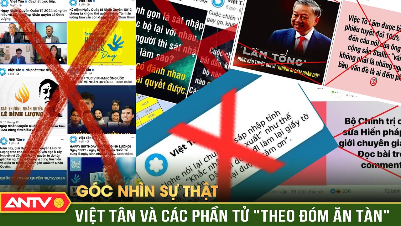 Việt Tân - Từ đám tàn quân lưu vong đến tổ chức khủng bố quốc tế | Góc nhìn sự thật | ANTV