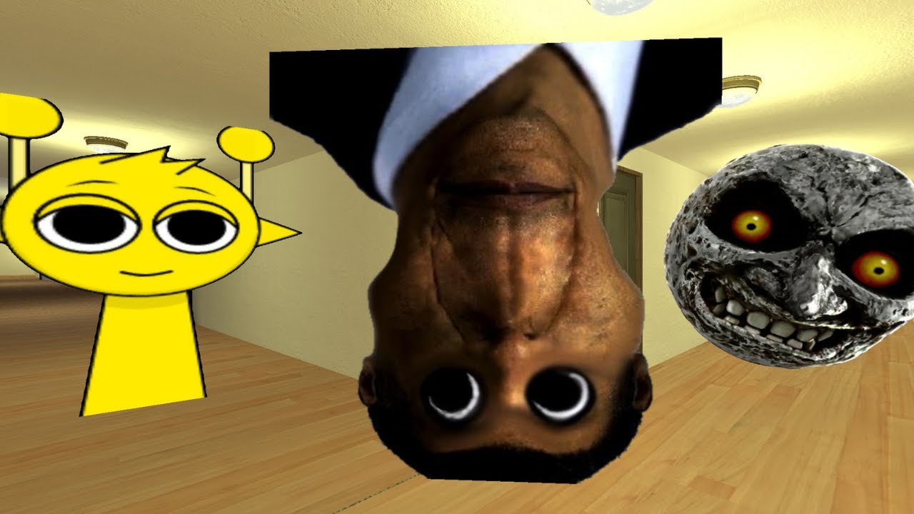HI MY NAME IS UOBUNGA TERMINA AND SPRUNKI YELLOW GMOD ALL BOTS#Nextbots_#Garry's world 200k