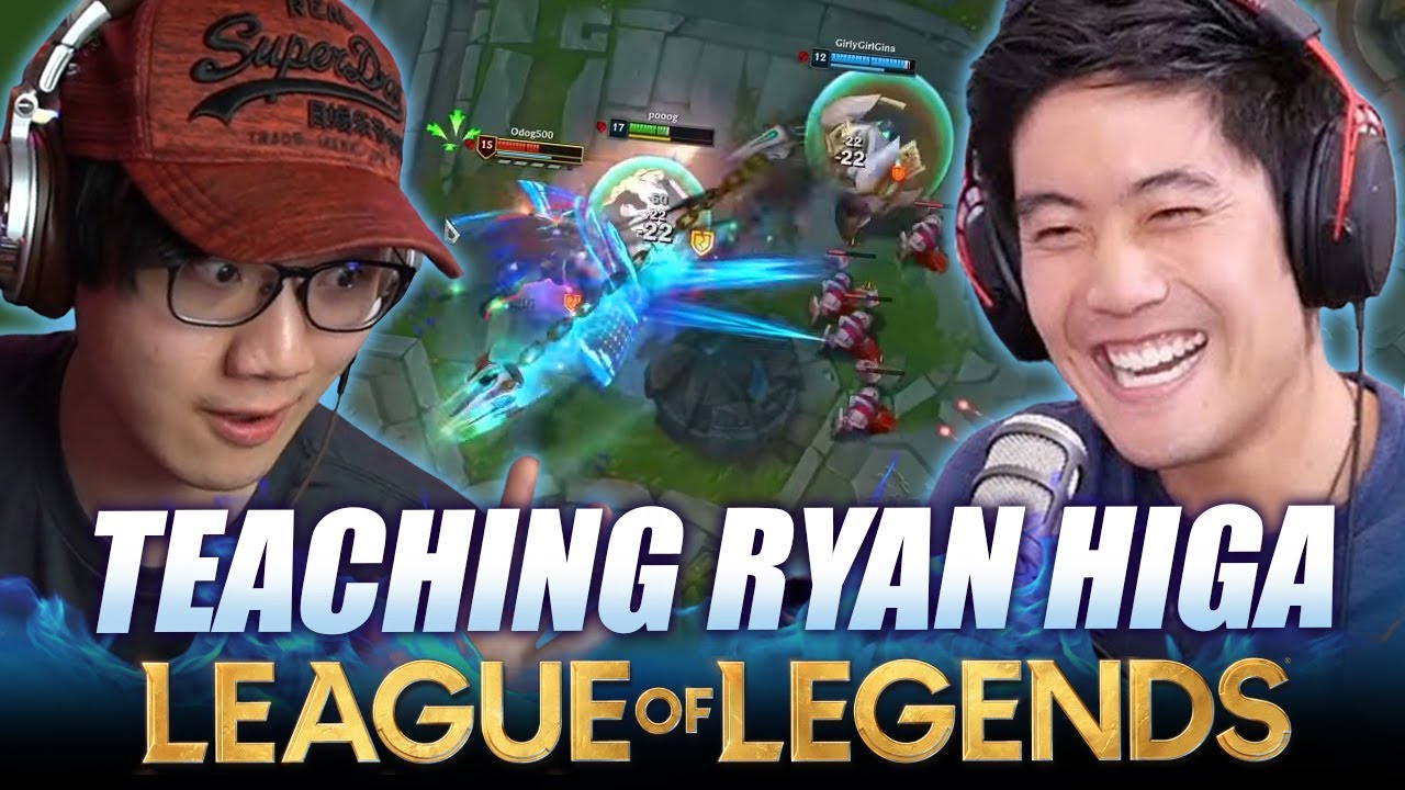 BoxBox and friends teach Ryan Higa LoL