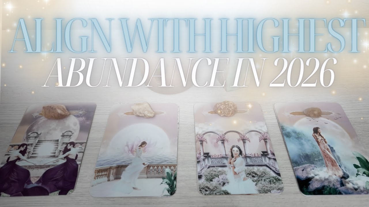 Align With Your HIGHEST Abundance In 2026 ✧ Pick A Card • Unlock Your Wealth